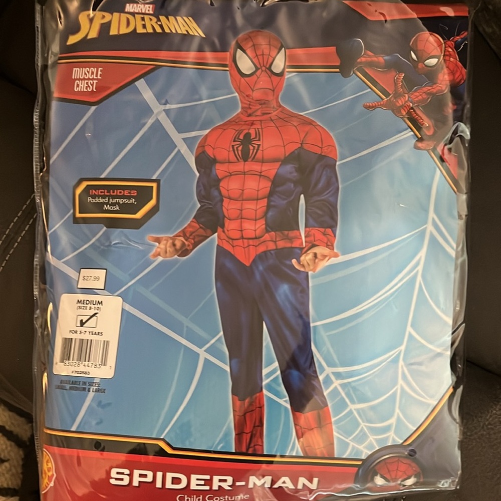 Ruble’s Spider-man Child Costume.